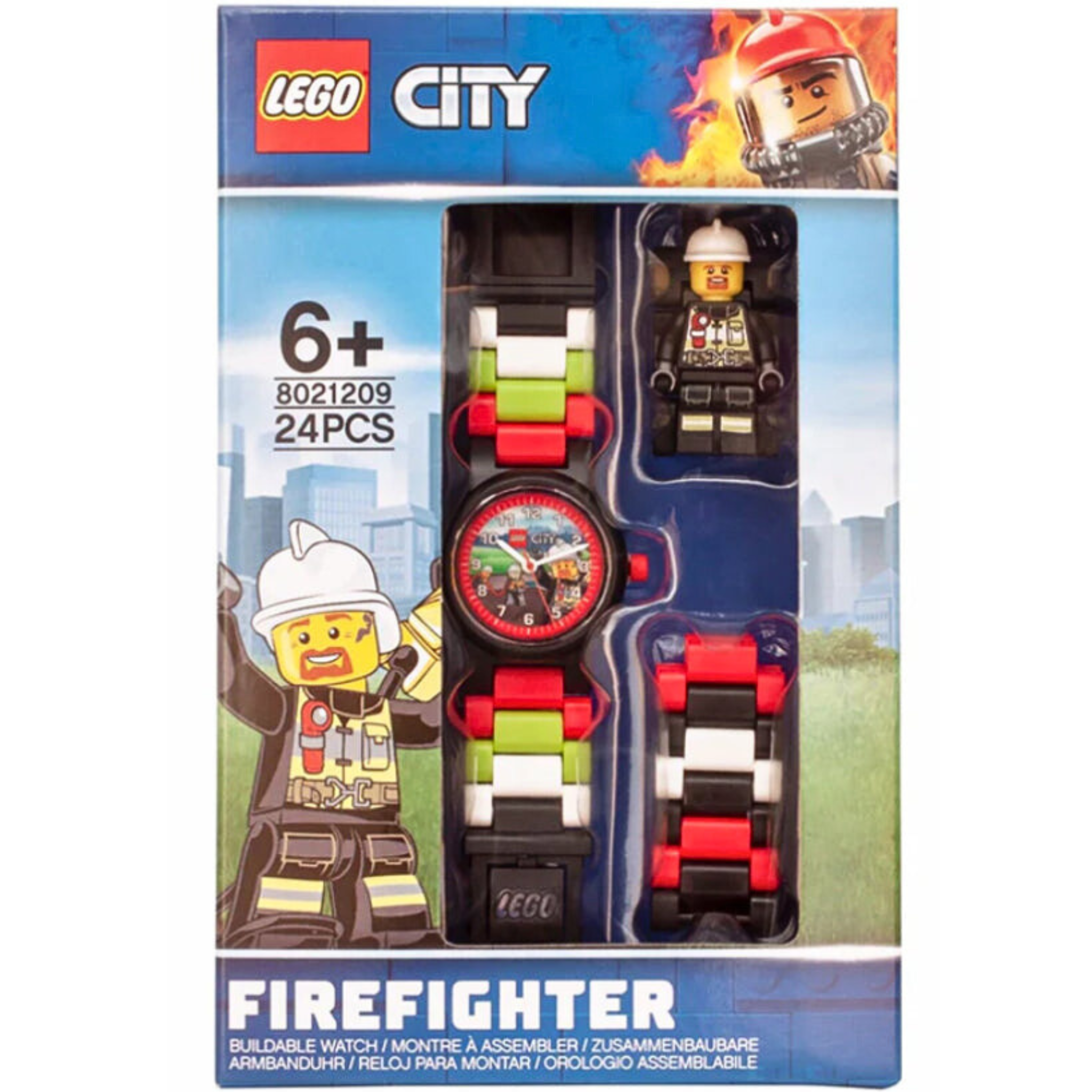 LEGO City Firefighter Buildable Watch | 6+ Years