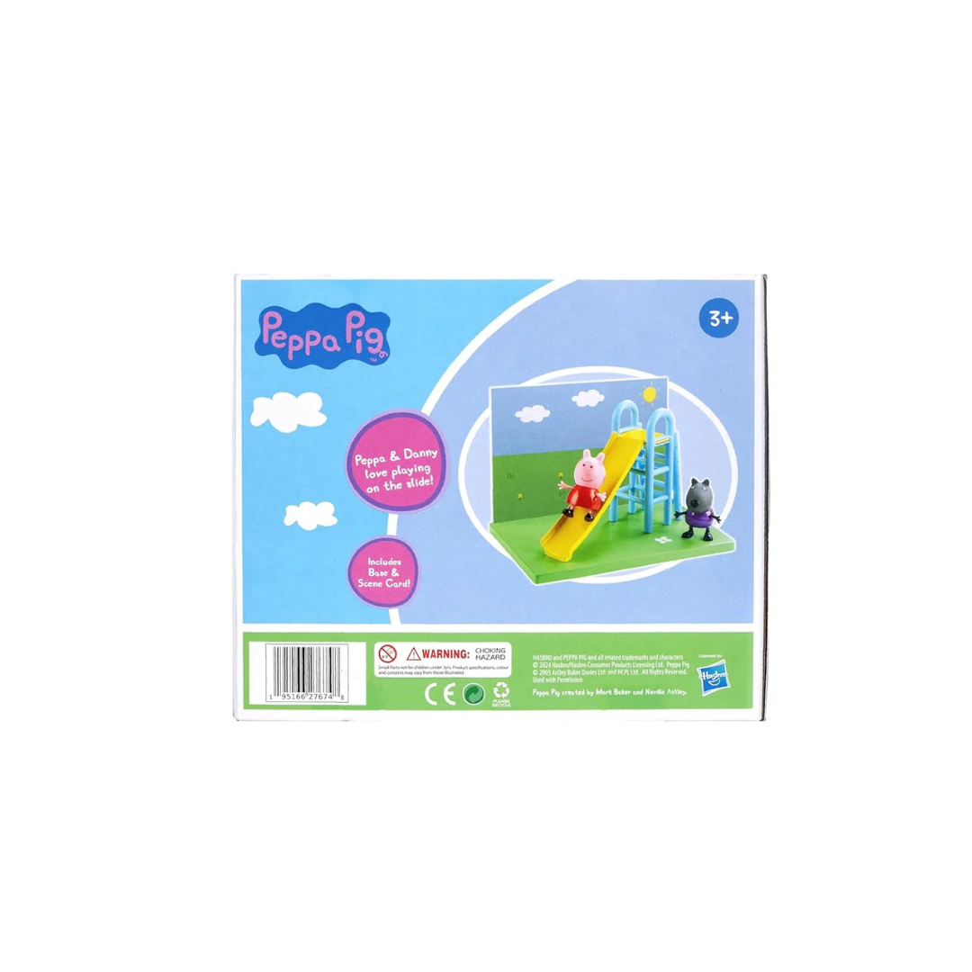 Hasbro Peppa Pig Peppa's Playground Slide Playset