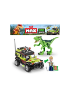 Zuru Max Build More - Dino Adventure 6.1" Egg Capsule - Raptor Force 233pcs