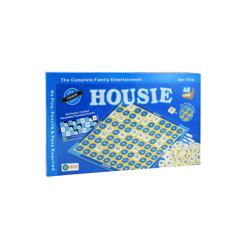 Ekta Housie Board Game With 48 Reusable Card Board Game