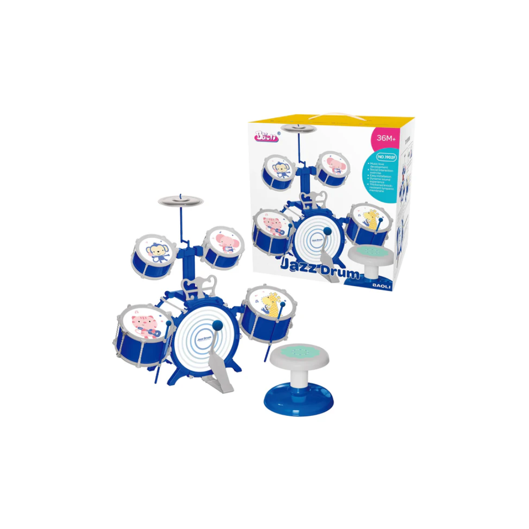 Baoli Popular Jazz Drum Toy Musical Instrument Kids Toys