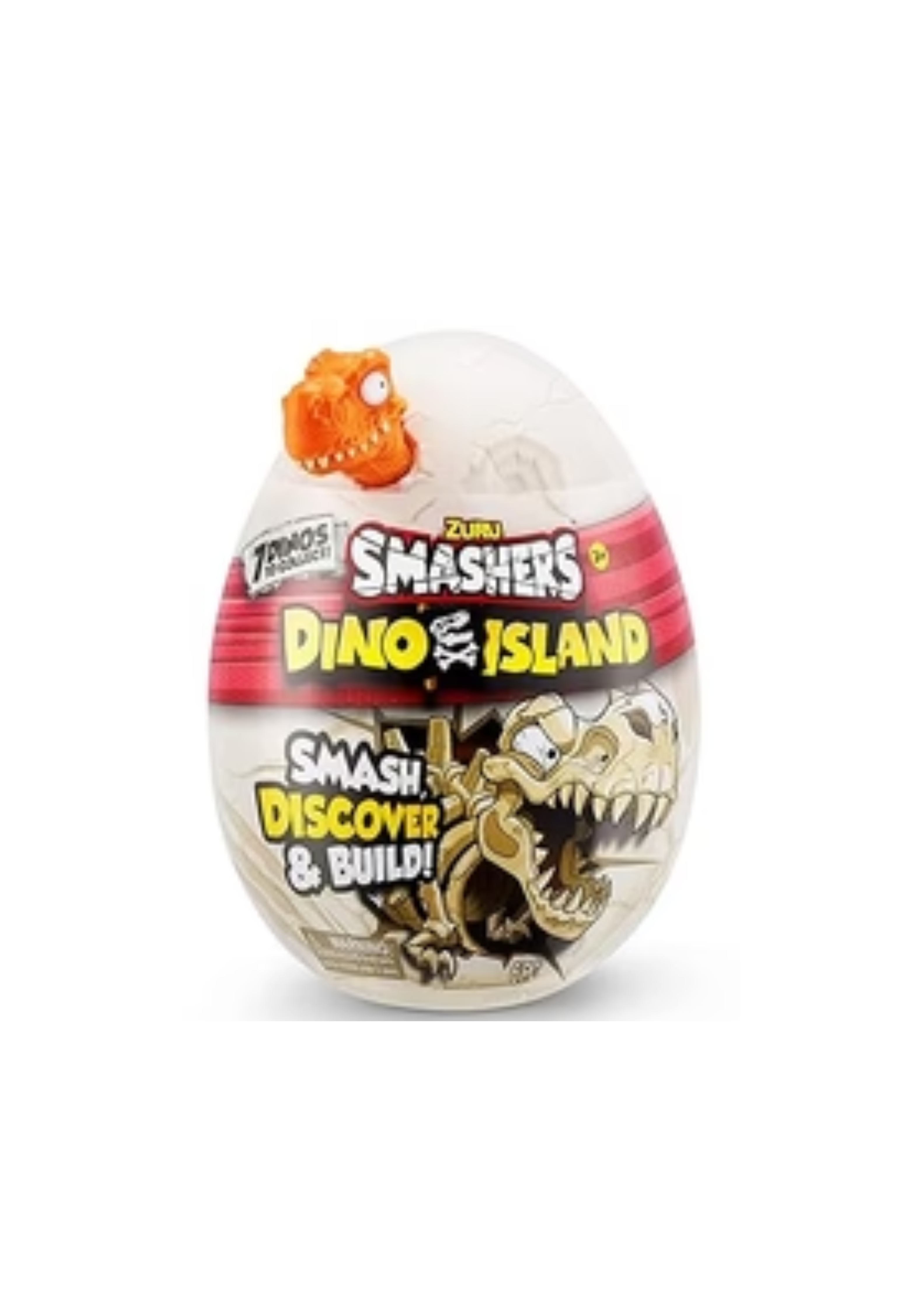 Zuru Smashers Dino Island with 6 Hidden Surprises, Mini and Dinosaur Toy