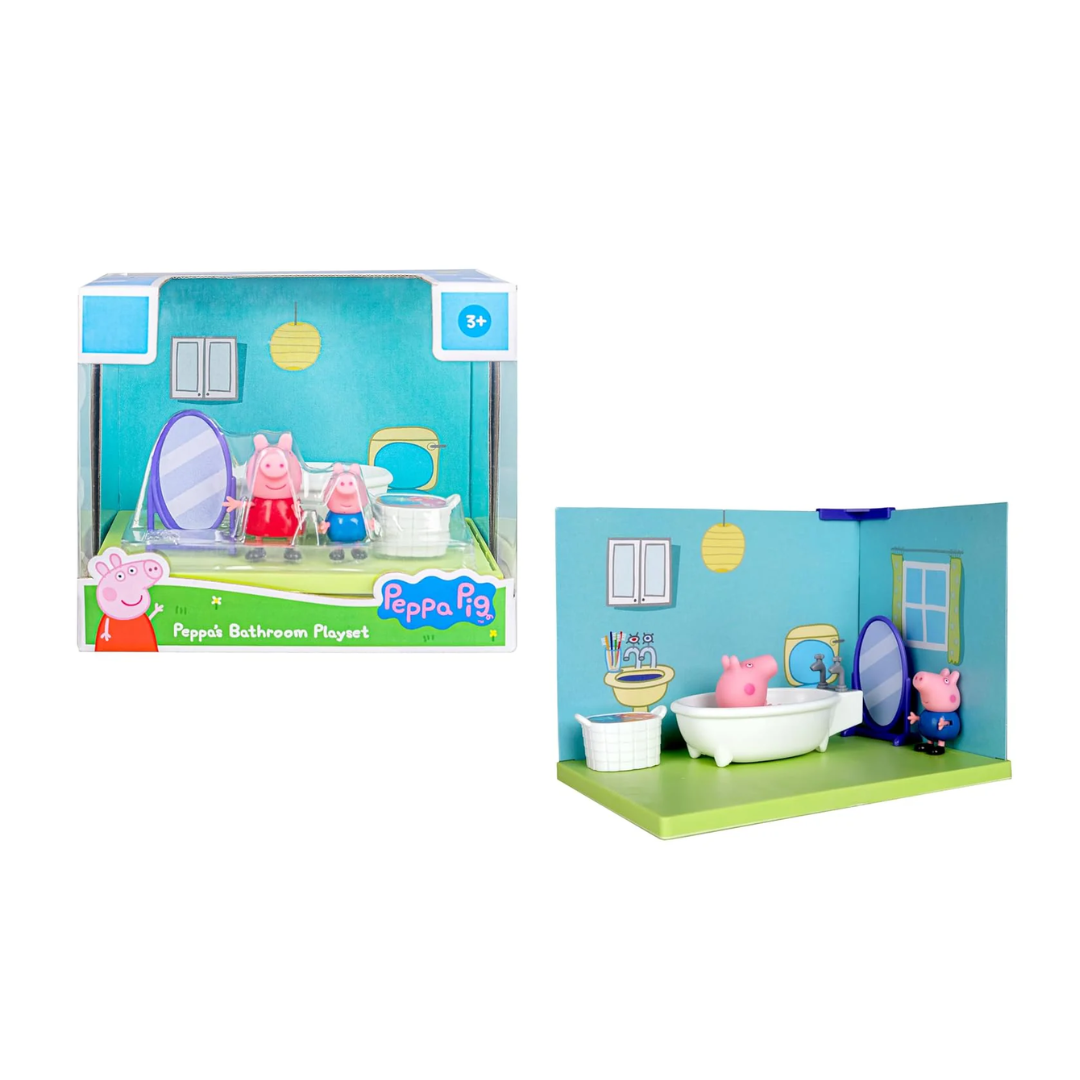 Hasbro Peppa Pig Bathroom Scene Pack – Rainbow Toys