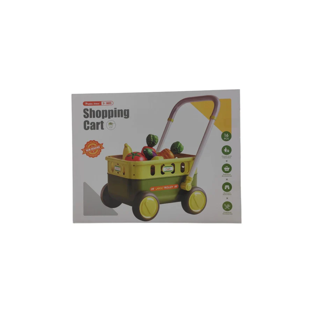 Rainbow Toys Shopping Trolley Cart