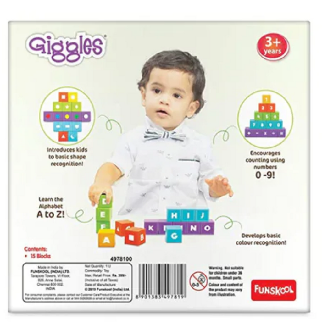 Funskool Giggles Learning Blocks, Educational Blocks
