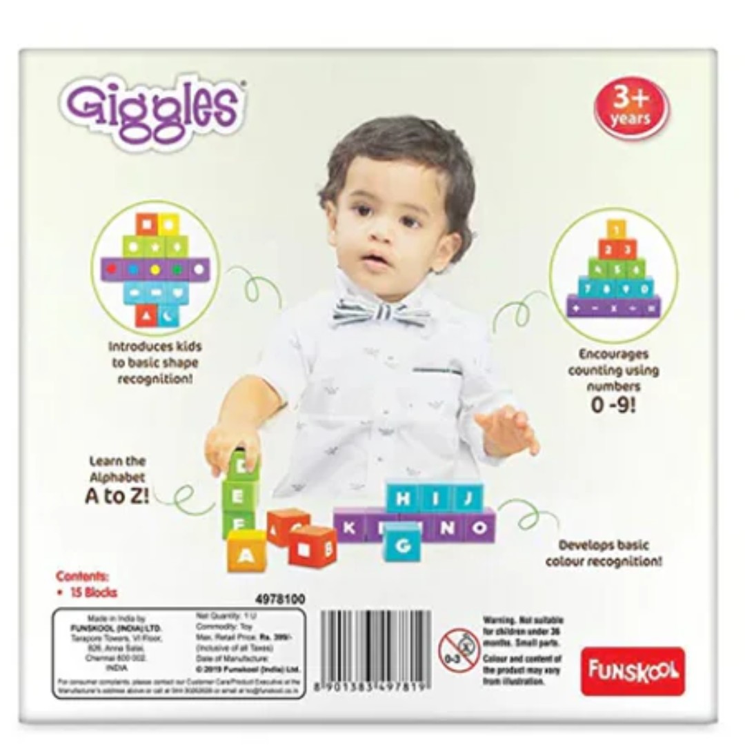 Funskool Giggles Learning Blocks, Educational Blocks