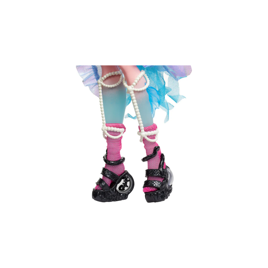 Mattel Monster High Monster Fest Lagoona Blue Fashion Doll with Festival Outfit, Band Poster and Accessories