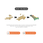 Smartivity Angle Wrangle Car Racing  Stem, DIY, Educational, Learning, Building and Construction