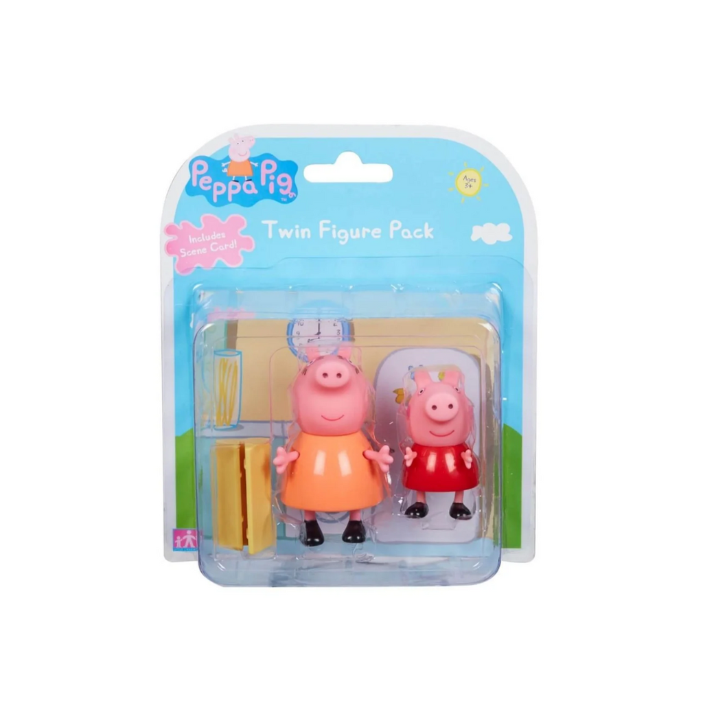 Peppa Pig Twin Figure Pack - Peppa & Mom