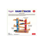 Funskool Giggles Ramp Racer  Wooden Racing Toy with 3 Mini Cars for Ages 2+
