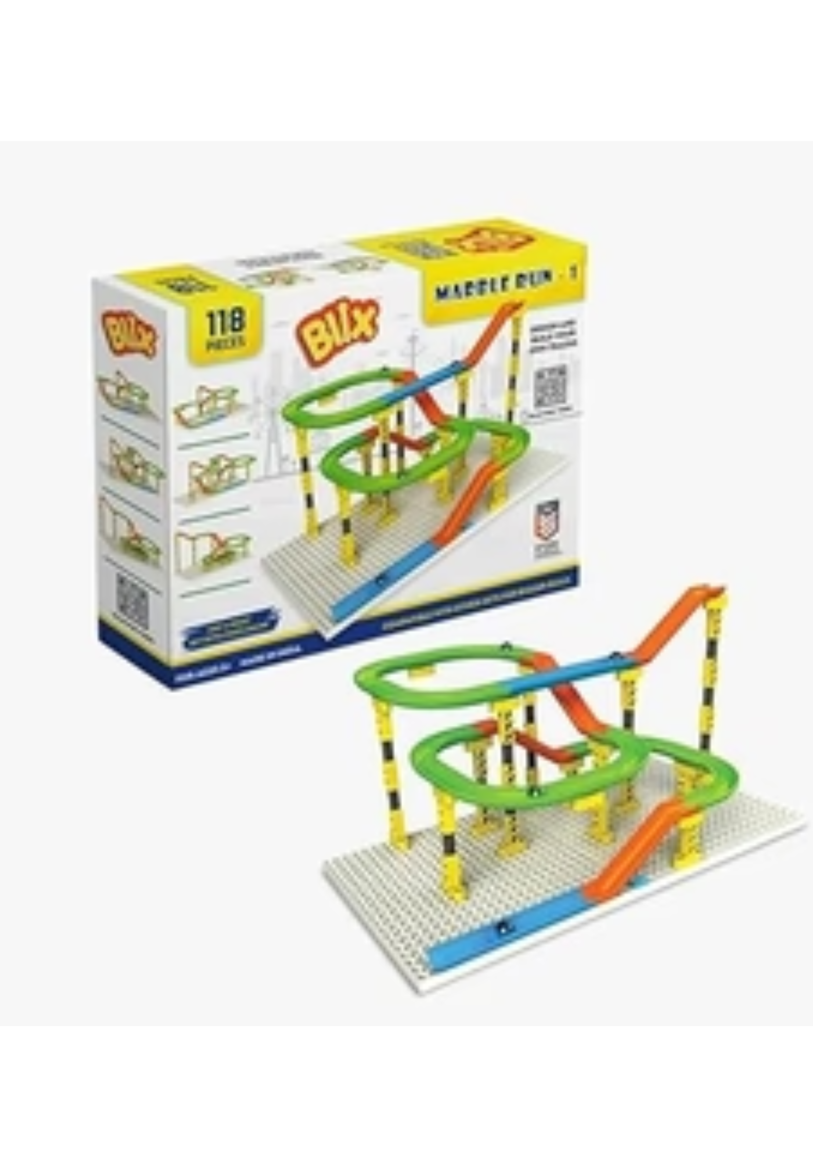 Zephyr Blix Marble Run-1 Plastic Marble Tracks For Kids