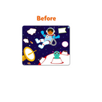 Skillmatics Art Activity - Dot It Space, No Mess Sticker Art for Kids, Craft Kits, DIY Activity