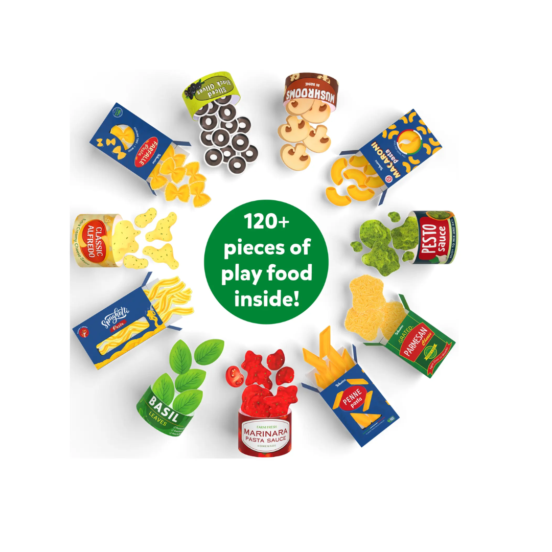 Skillmatics Let's Make Pasta Play Food for Realistic Pretend Play