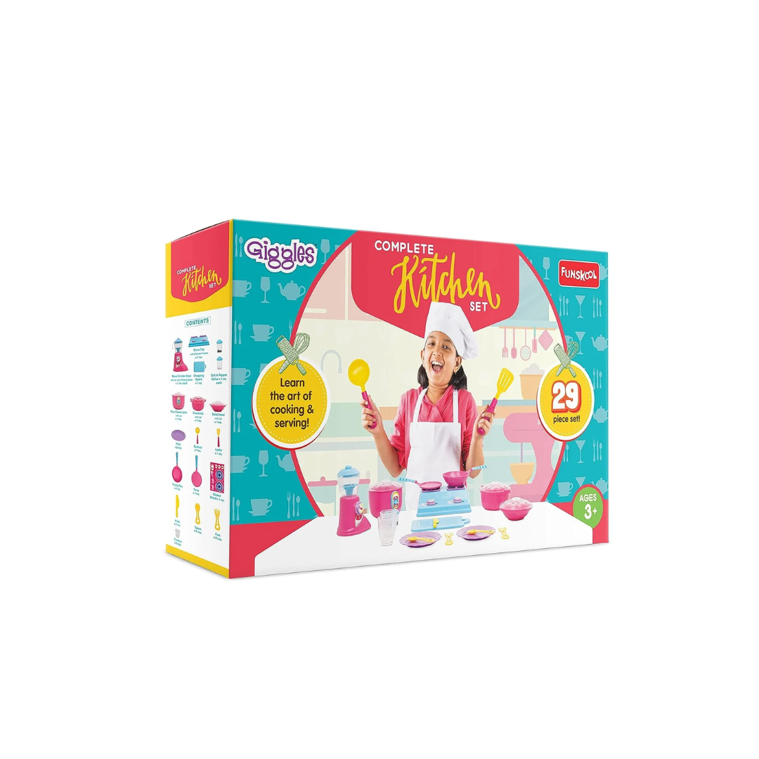 Funskool Giggles Complete Kitchen Set 29 Piece