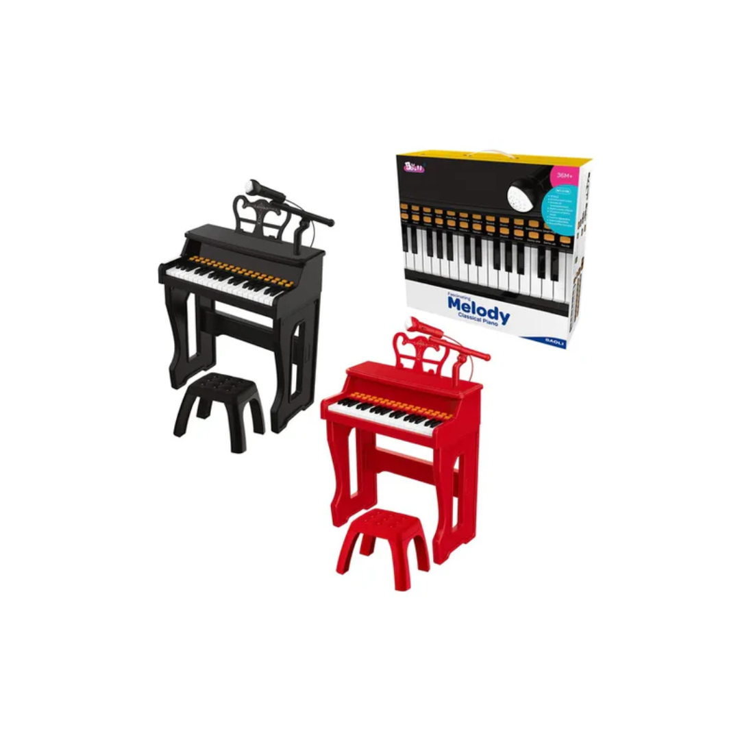 Baoli High Quality 37 Keys Classical Piano Toy with Microphone Multifunctional Musical Instrument
