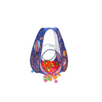Balak Space Ball Pool with 20 Colorful Balls - Foldable Kids  Pop up Play Tent House