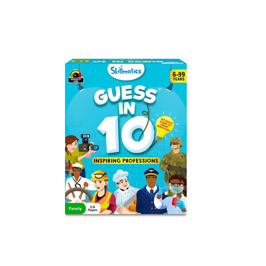 Skillmatics Card Game - Guess in 10 Inspiring Professions. – Rainbow Toys