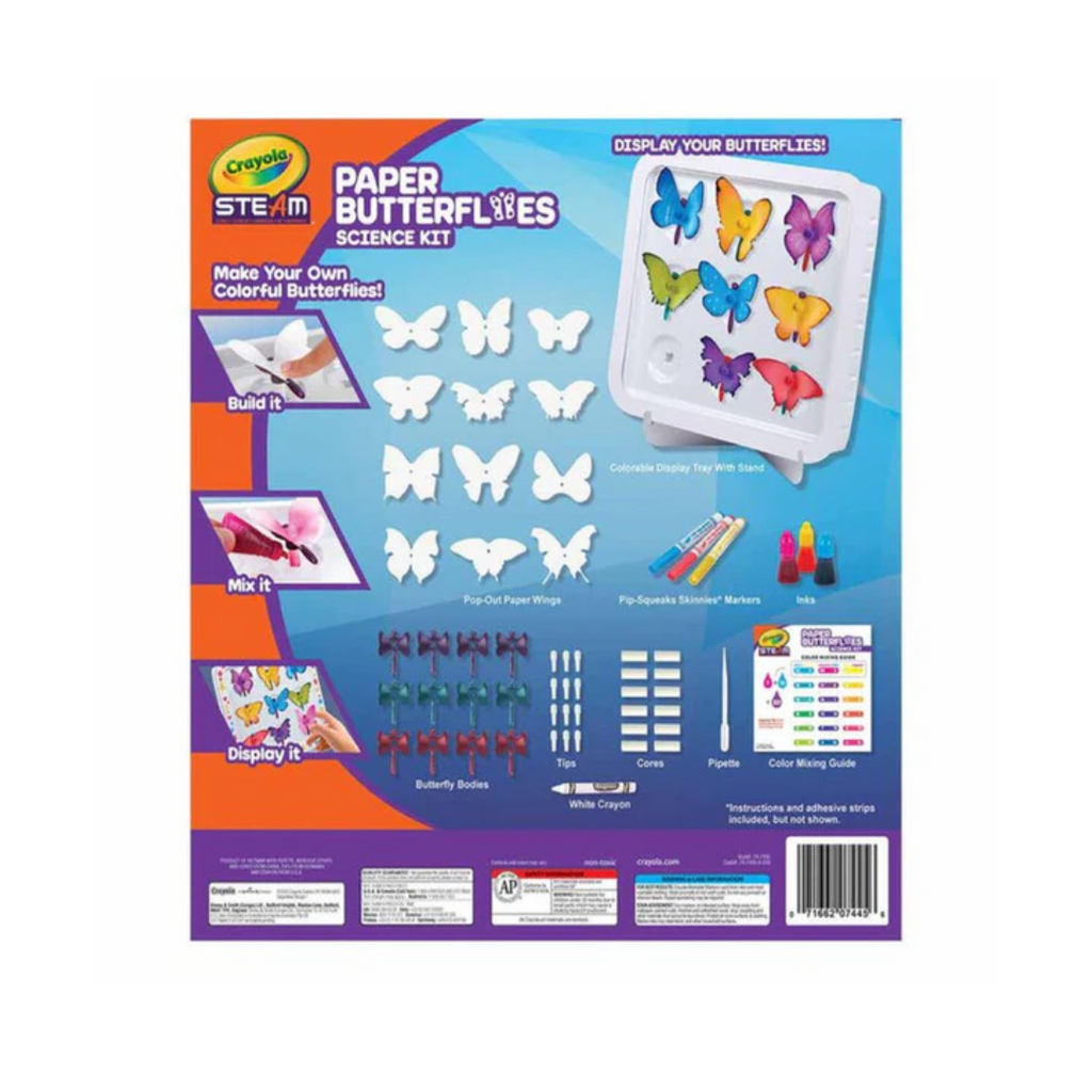 Crayola STEAM Paper Butterfly Science Kit