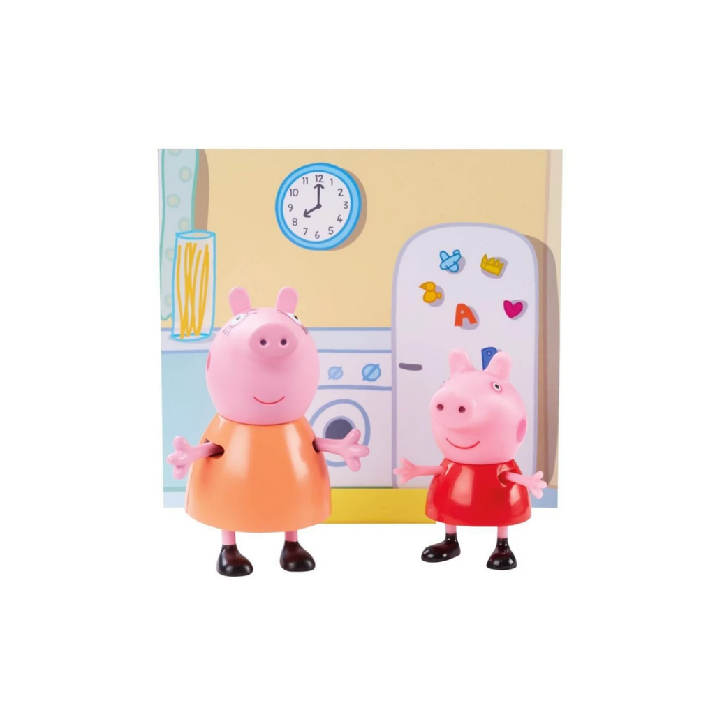 Peppa Pig Twin Figure Pack - Peppa & Mom
