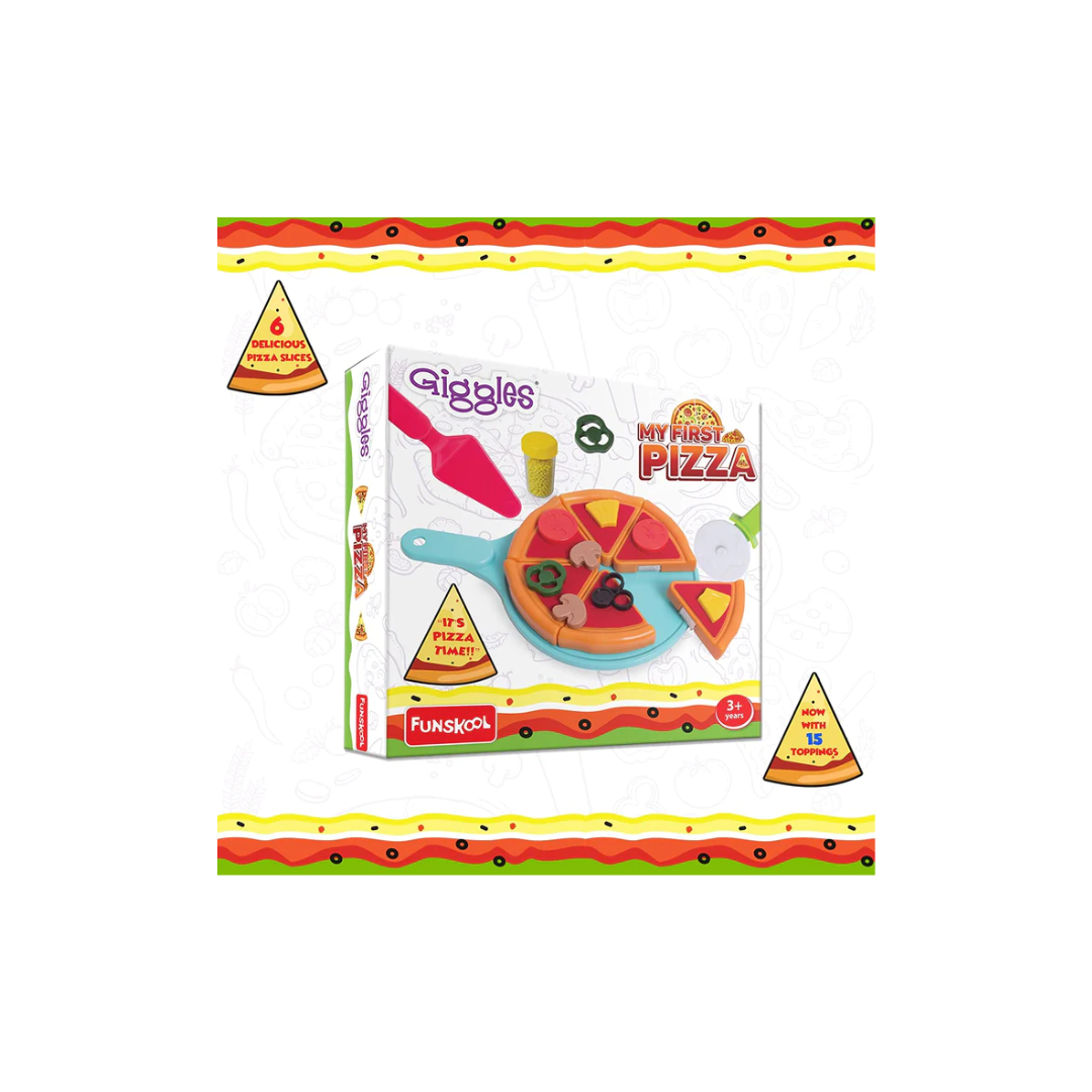 Funskool Giggles My First Pizza Food Mix N Match Set