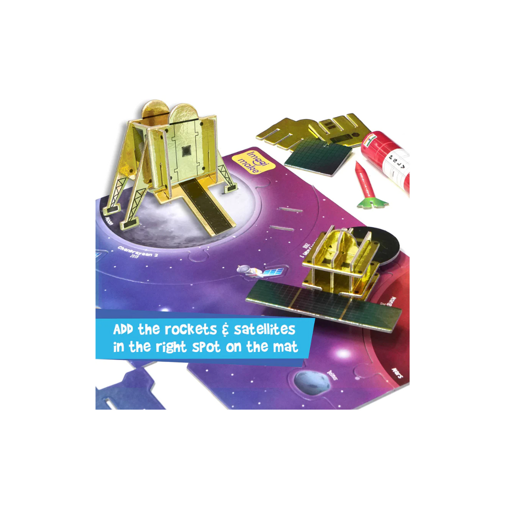 Imagi Make Mapology - IndiaS Space Odyssey Puzzles