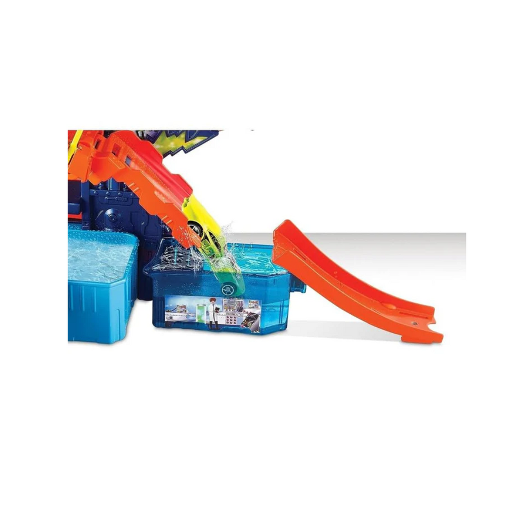 Hot Wheels City Color Shifters - Color Splash Science Lab Track Set