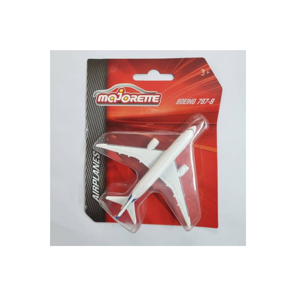 Majorette Airplane Diecast Model Boeing 787-9 Dreamliner