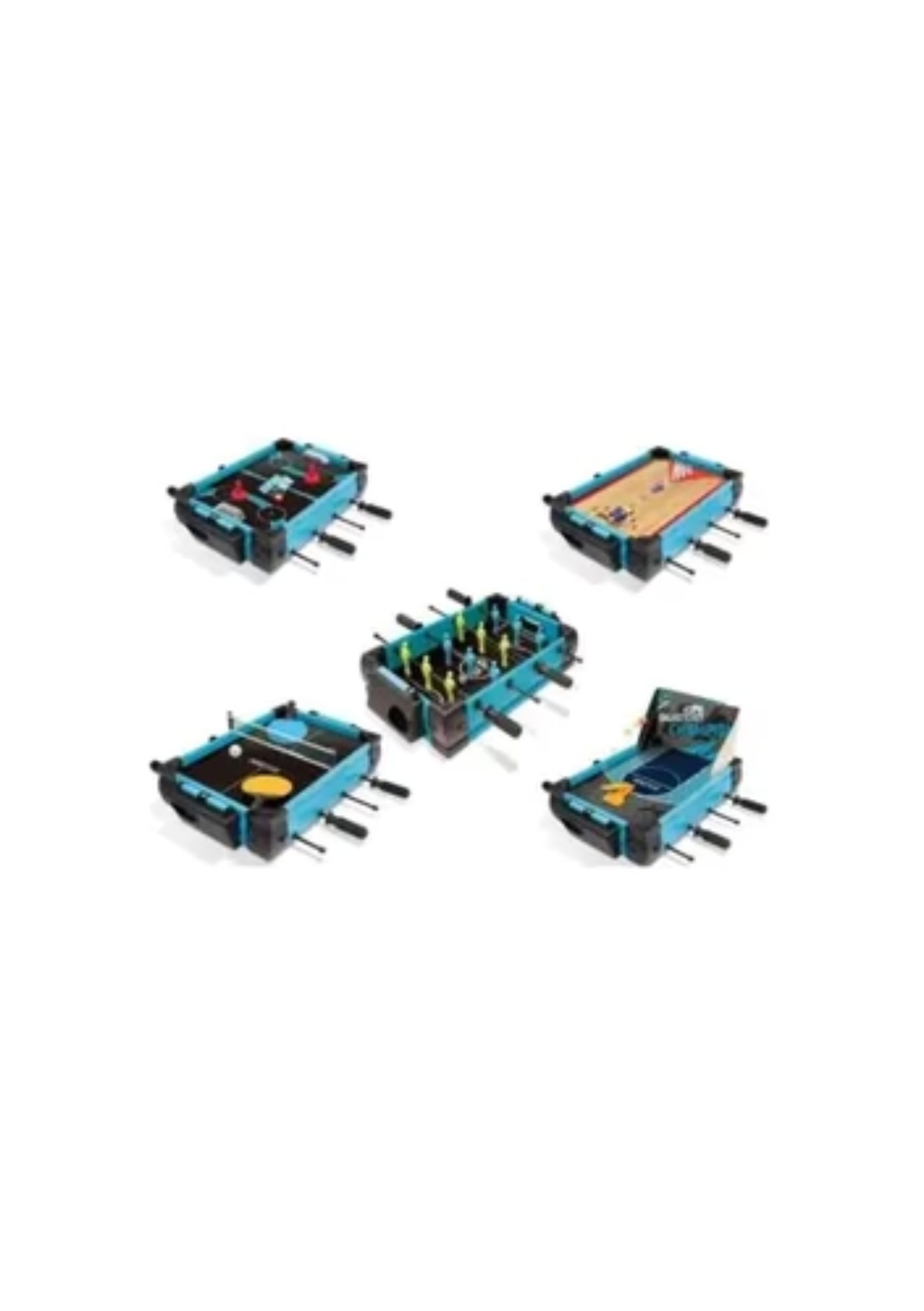 Playwell Innov8 Multi-Table Game Set, 5-in-1 Sports Games, Football