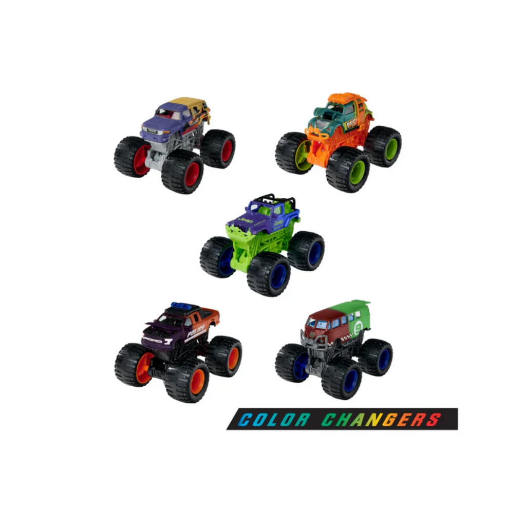 Majorette Monster Rockerz Color Changers - Design & Style May Vary, Only 1 Model