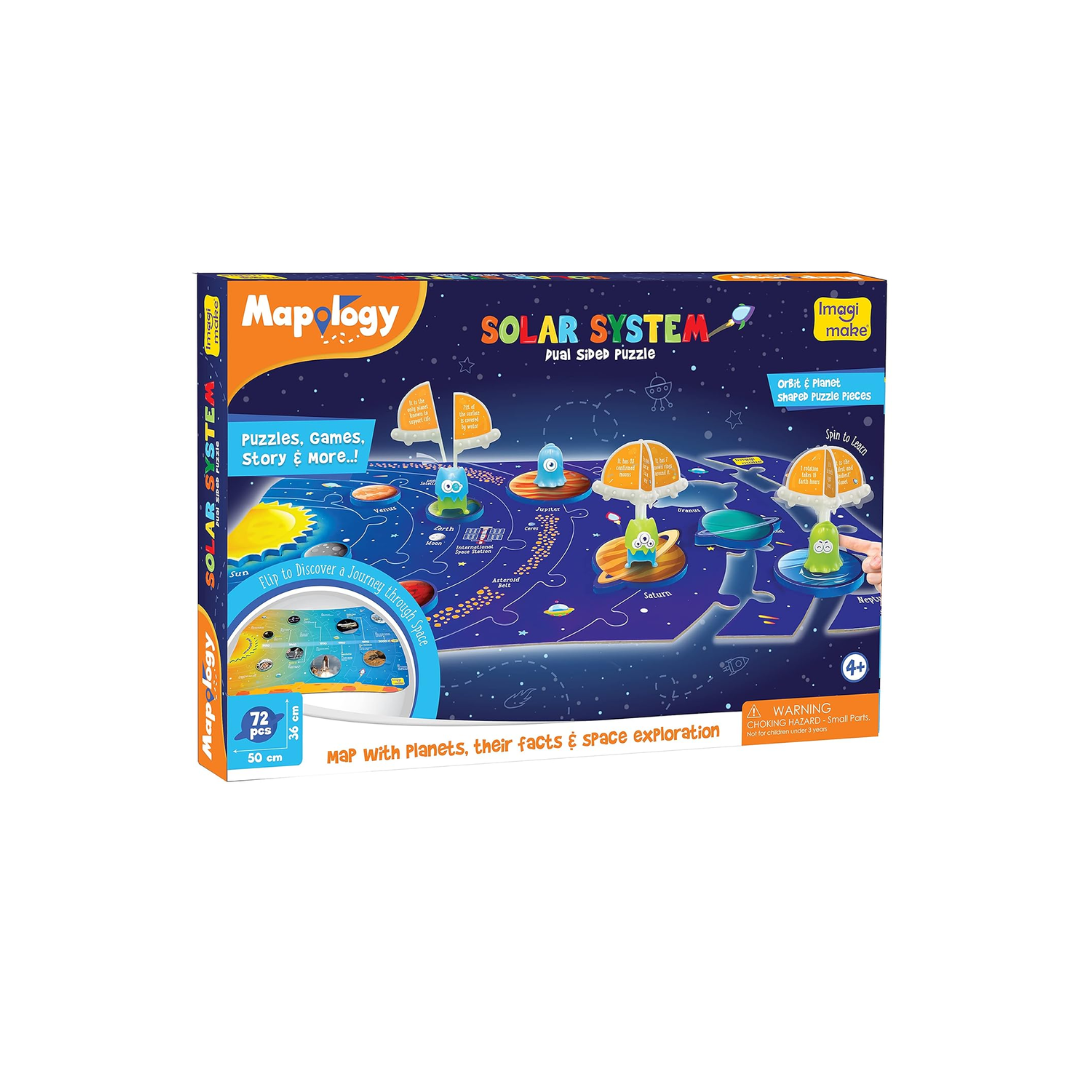 Imagimake Mapology Solar System Puzzle