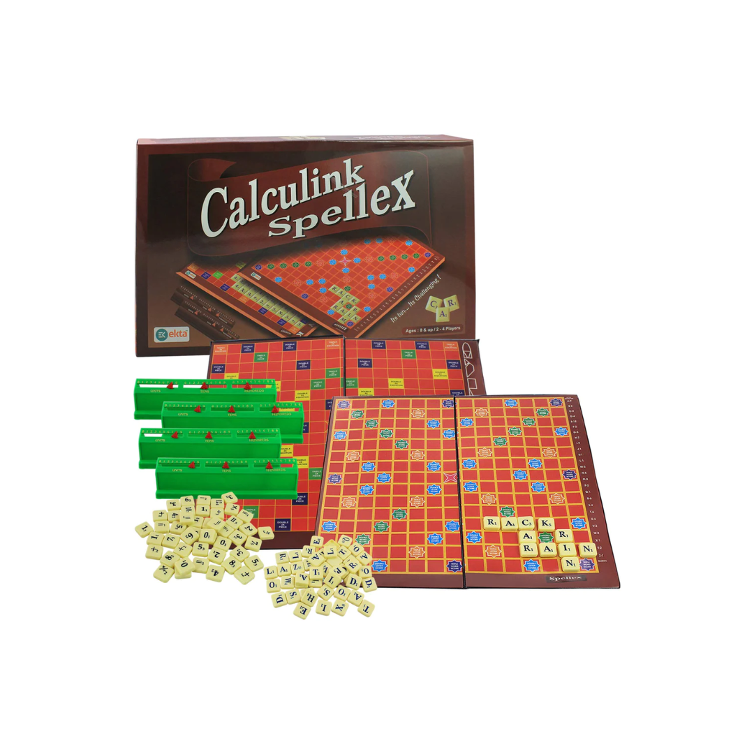 Ekta Calculink Spellex Board Game