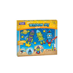 Imagimake Window Art Puzzle  Rocket