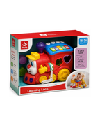Hola Learning Loco 2-in-1 Musical Shape Sorter Train Interactive Learning Toy