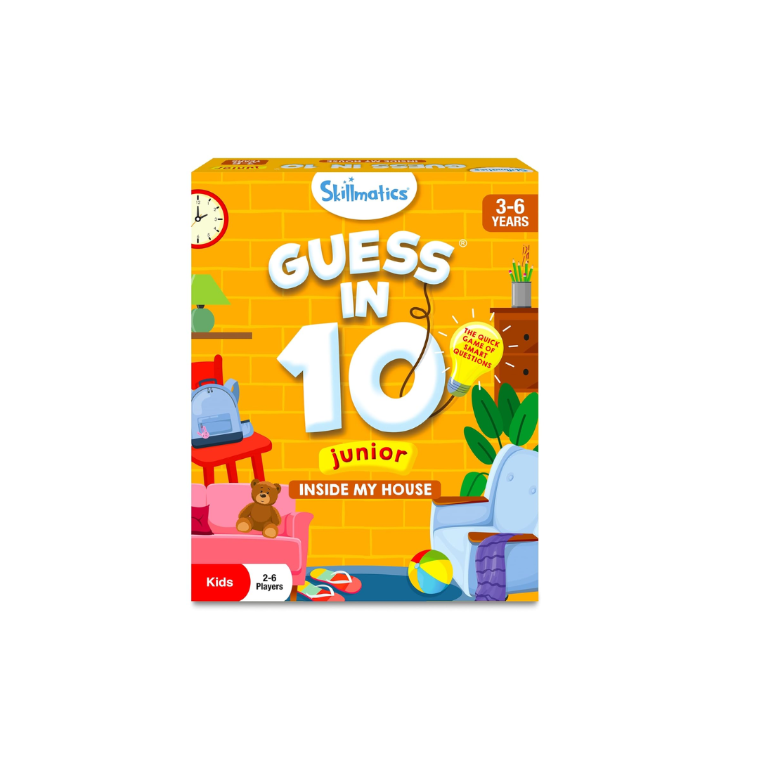 Skillmatics Card Game - Guess in 10 Junior Inside My House.