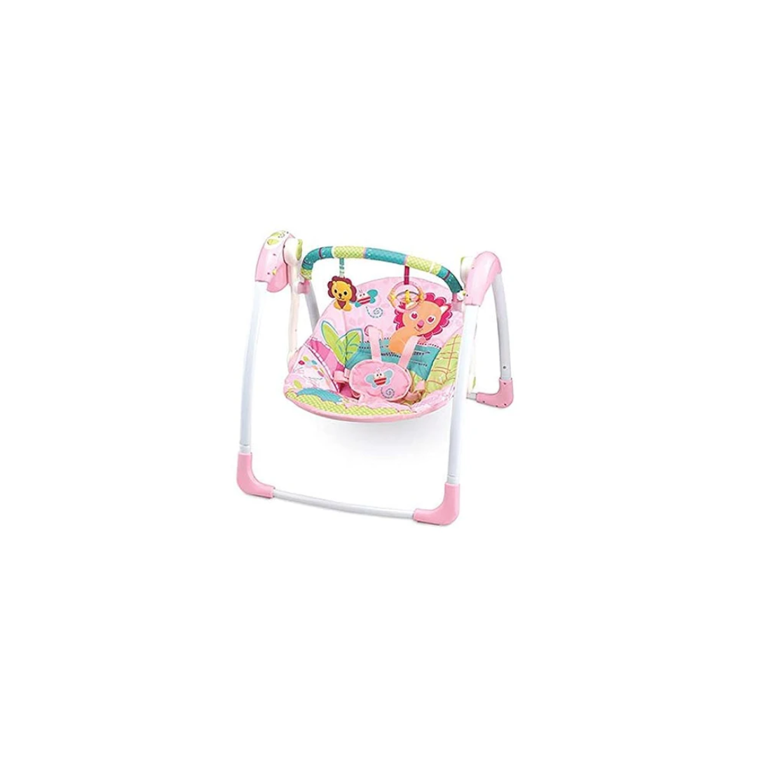 Mastela-Deluxe Portable Swing (Light Pink)
