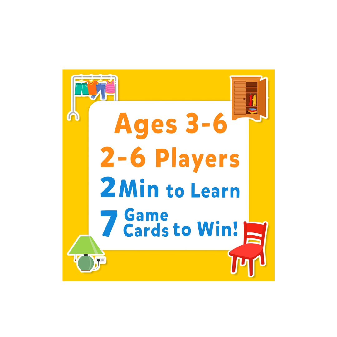 Skillmatics Card Game - Guess in 10 Junior Inside My House.