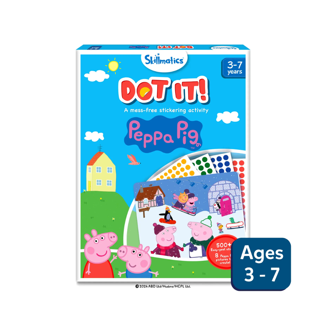 Skillmatics Dot it! - Peppa Pig| No Mess Sticker Art (ages 3-7)