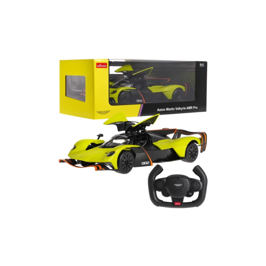 Rstar Aston Martin Valkyrie AMR Pro Green Remote Control Car
