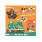 Kalakaram Kids Rock Painting Kit, With Re-Usable Rock Kit