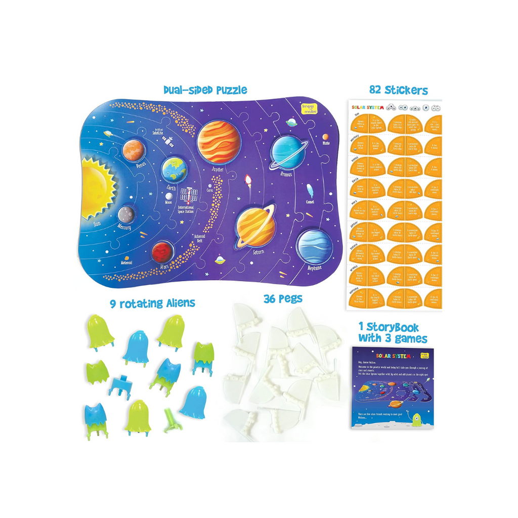 Imagimake Mapology Solar System Puzzle