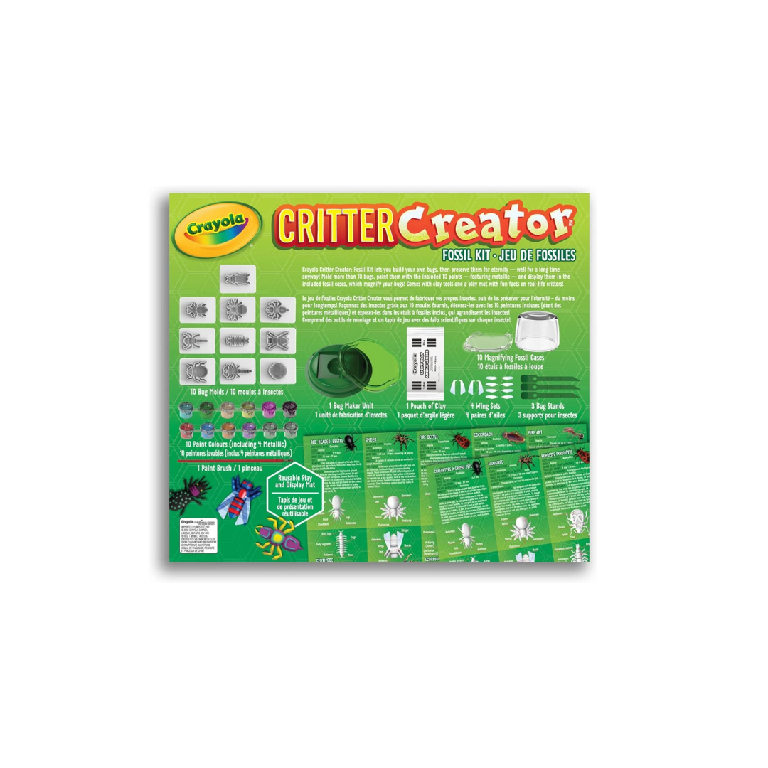 Crayola Critters Creator Fossil Kit DIY Art and Craft Kit