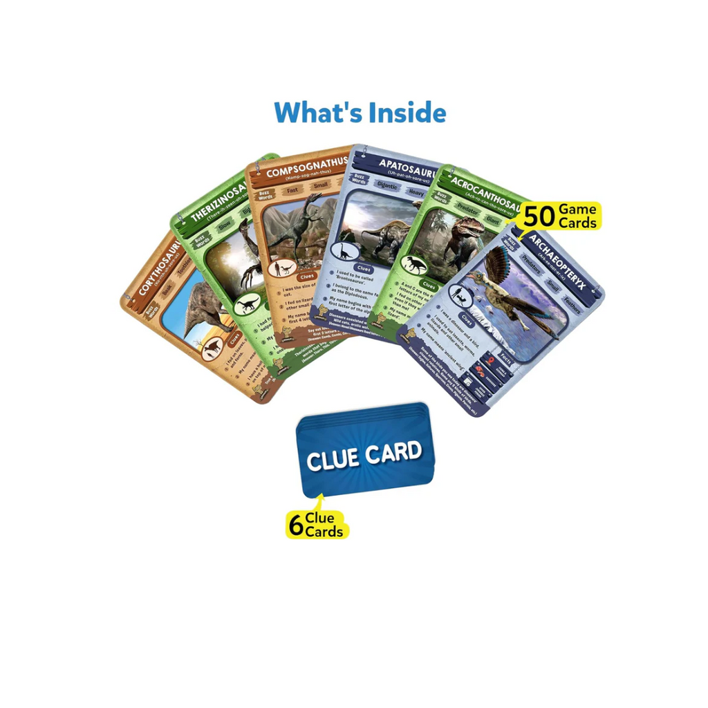 Skillmatics Guess in 10 Deadly Dinosaurs Card Game