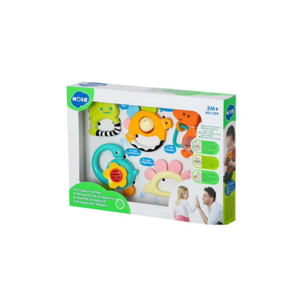 Hola Learning Baby Rattle 5pcs