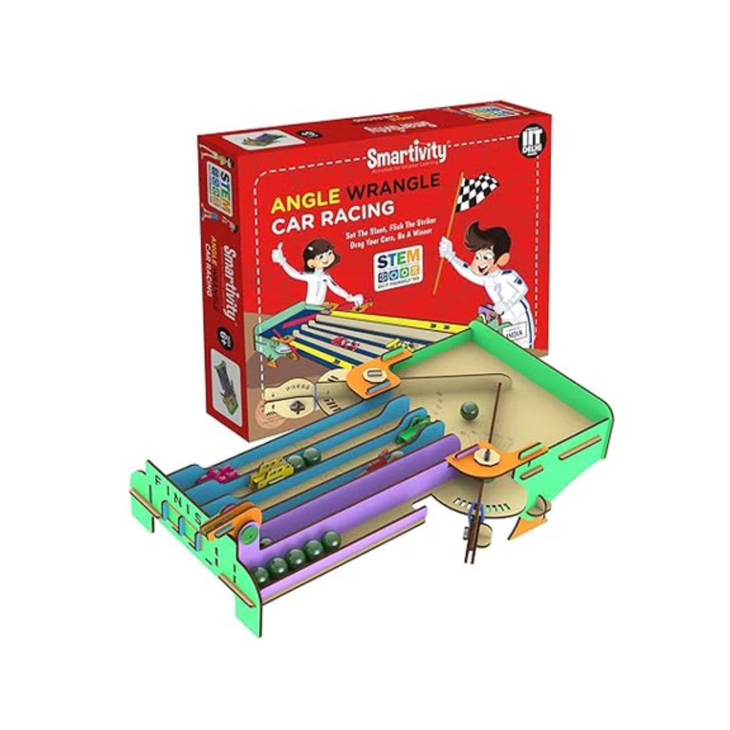 Smartivity Angle Wrangle Car Racing  Stem, DIY, Educational, Learning, Building and Construction