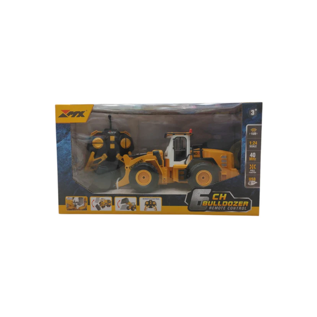 Rainbow Toys Remote Control Bulldozar