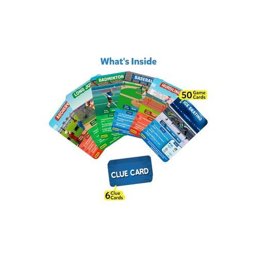 Skillmatics Card Game - Guess in 10 Sports.