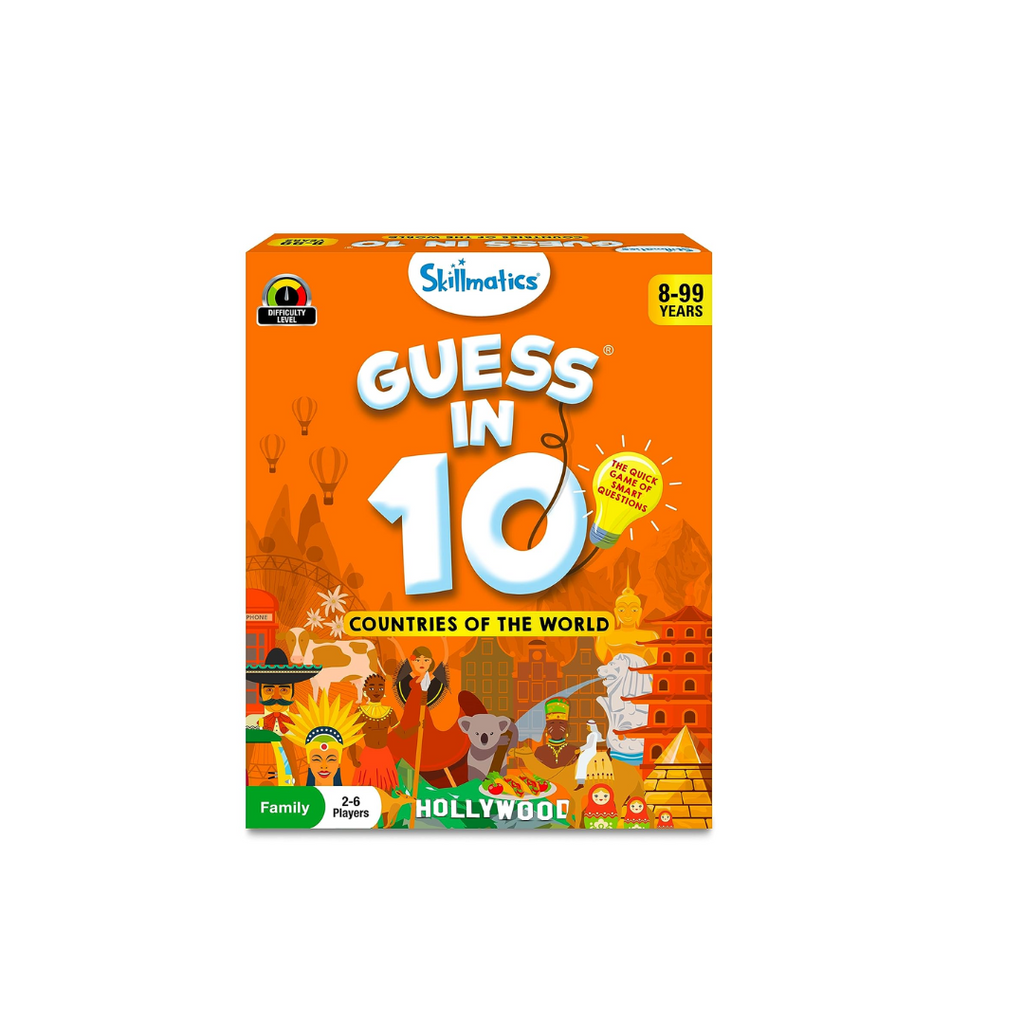 Skillmatics Card Game - Guess in 10 Countries of The World.