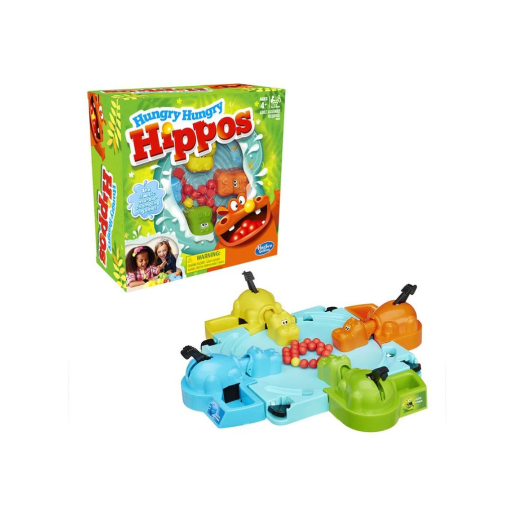 Hasbro Gaming Hungry Hungry Hippos for Ages 4+