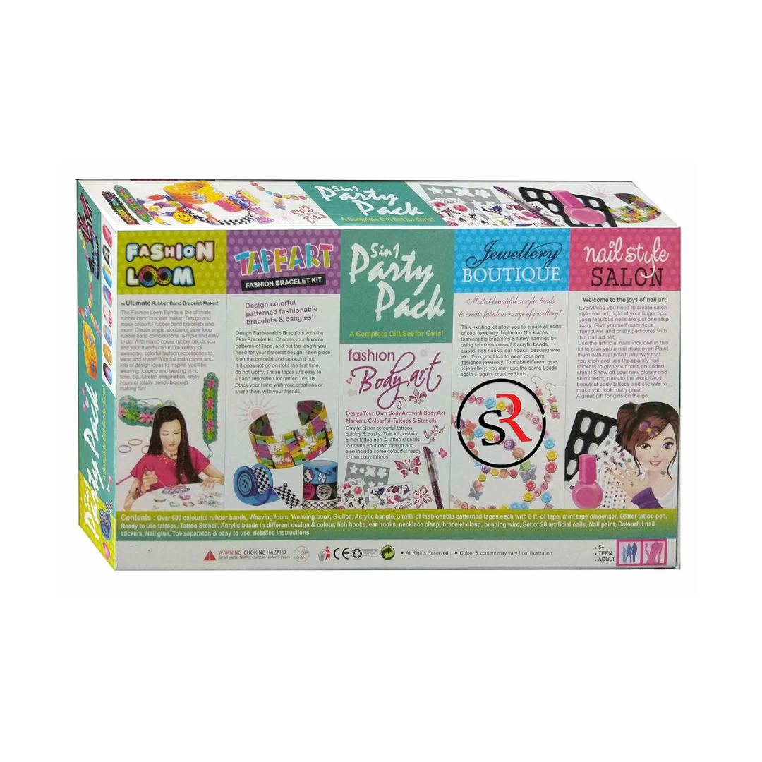 Ekta 5 in 1 Party Pack A Complete Gift Set for Girls