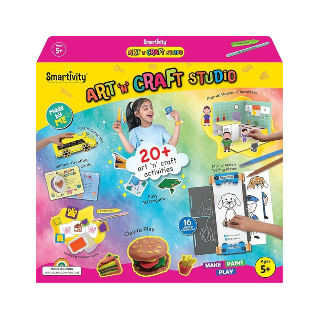 Smartivity 20 In 1 Art And Craft Kit Birthday Gift